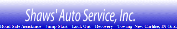 Road Side Assistance - Jump Start - Lock Out - Recovery - Towing  New Carlilse, IN 46552